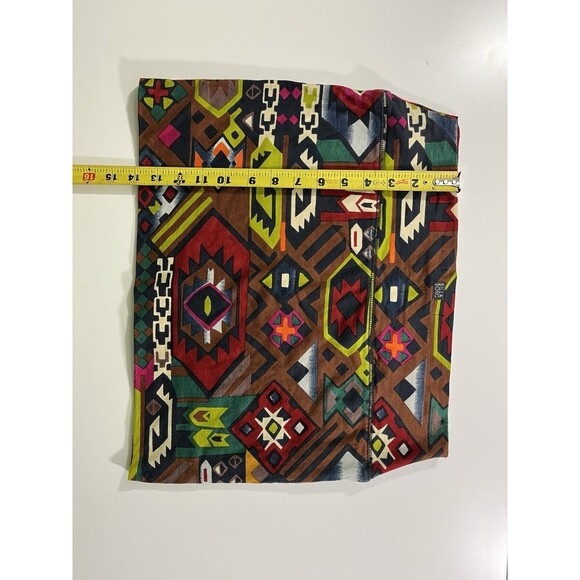 Billabong Aztec Pull On Mini Skirt Size M Vintage Y2K - Picture 8 of 9